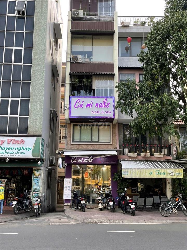 CHO THUÊ MB KINH DOANH NAIL, CAFE, TRÀ SỮA MẶT TIỀN TRƯỜNG SA Q3