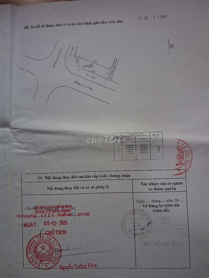 bán nhà 2 mặt tiền 