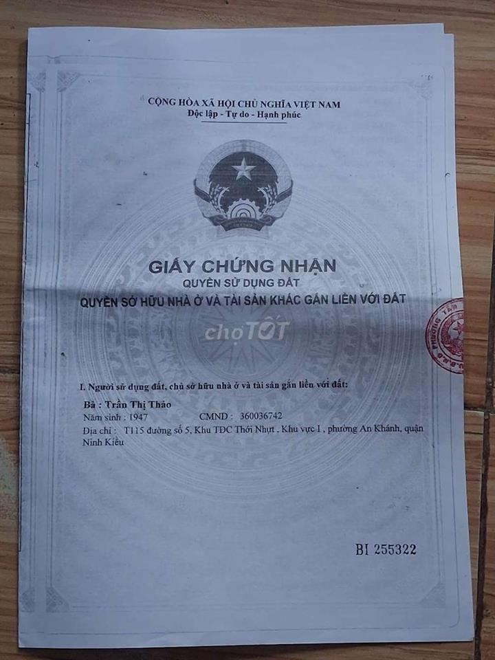 bán nhà 2 mặt tiền 