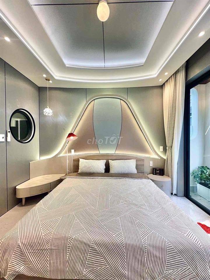 Bán nhà 6 tầng thang máy khu An Hội Tây Gò Vấp, 52m2, hẻm 6m vỉa hè