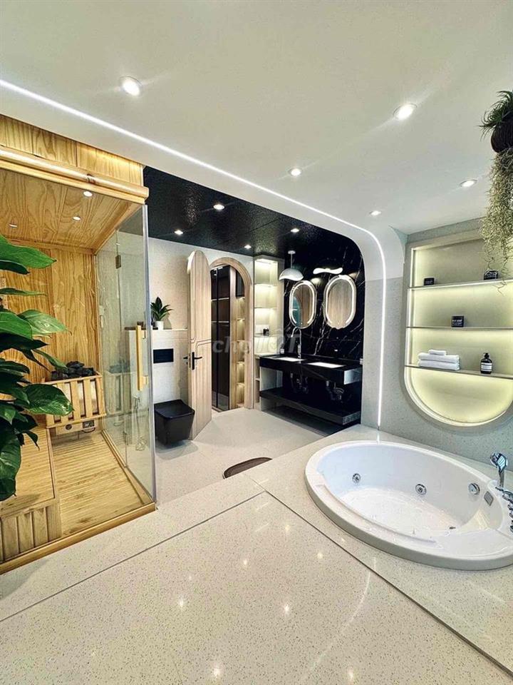 Bán nhà 6 tầng thang máy khu An Hội Tây Gò Vấp, 52m2, hẻm 6m vỉa hè