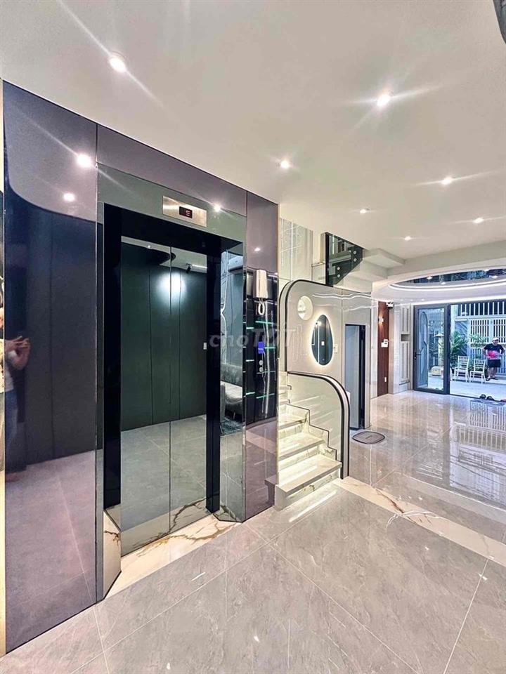 Bán nhà 6 tầng thang máy khu An Hội Tây Gò Vấp, 52m2, hẻm 6m vỉa hè