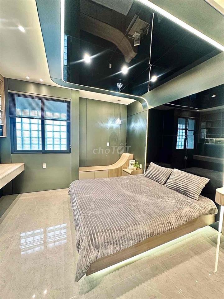Bán nhà 6 tầng thang máy khu An Hội Tây Gò Vấp, 52m2, hẻm 6m vỉa hè