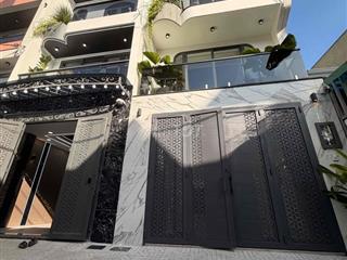 Khu Vip NVQ Quận 12, nhà mới 100%, 72.5m2, 5 tầng, hẻm xe hơi