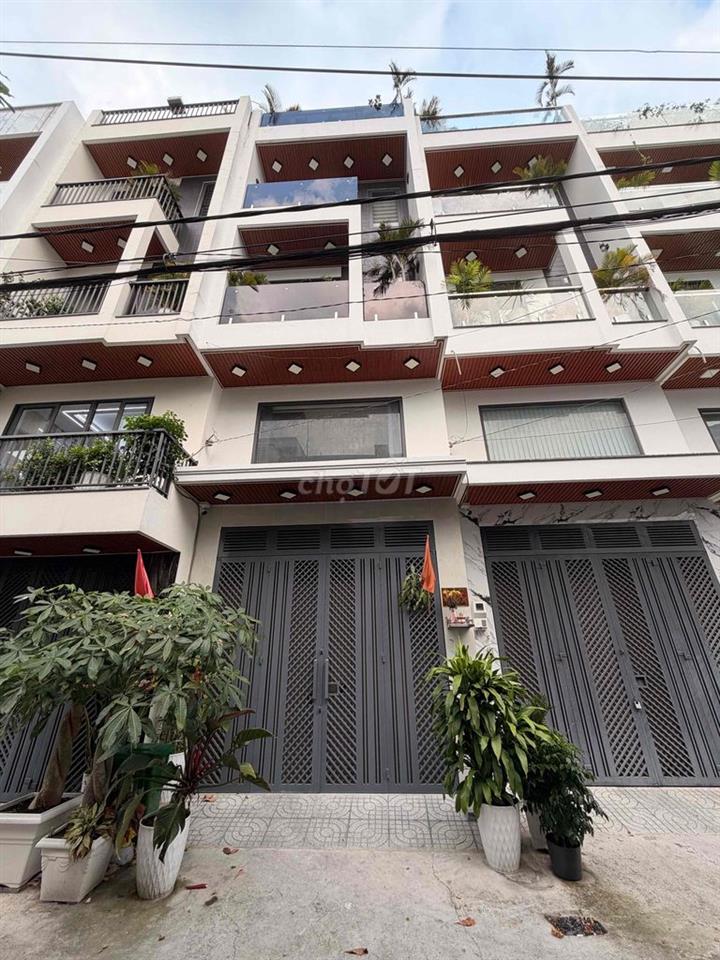 Nhà 5 tầng KDC An Sương Quận 12, 80m2, hẻm xe hơi thông, tặng nội