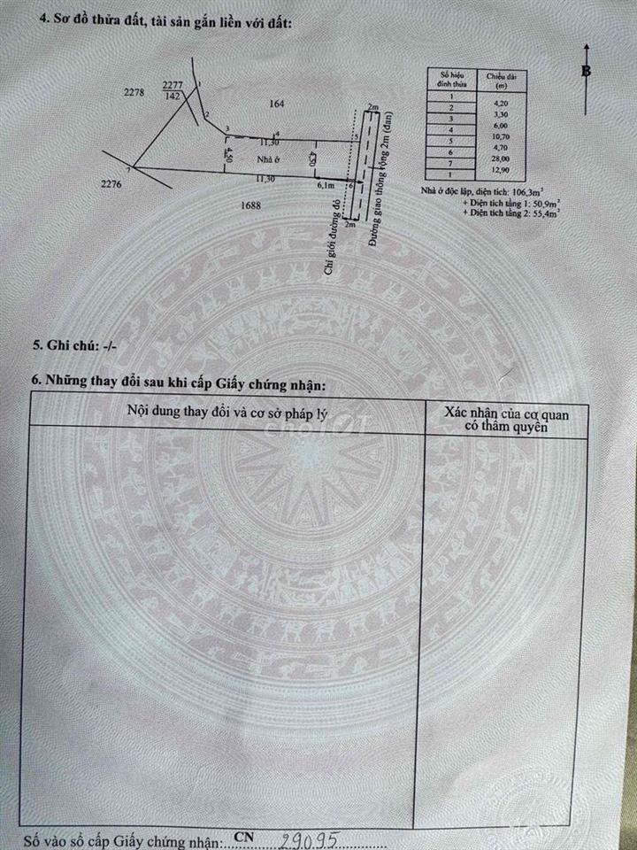 chính chủ bán nhà cần giuộc nhà nở hậu diện tích 140 ( còn tl )