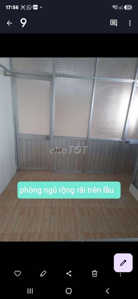 Cho thuê nhà nguyên căn 1 trệt, 1 lầu, 40m2.
2/15/30 Tăng Bạt Hổ, BT.