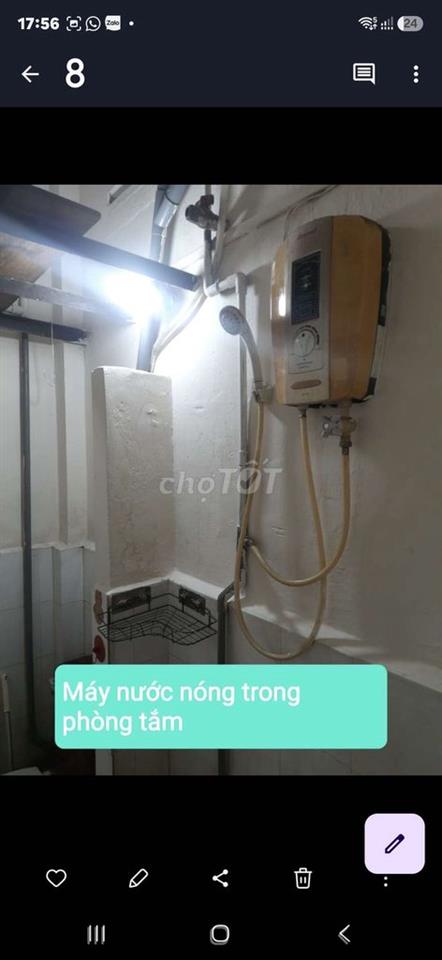 Cho thuê nhà nguyên căn 1 trệt, 1 lầu, 40m2.
2/15/30 Tăng Bạt Hổ, BT.