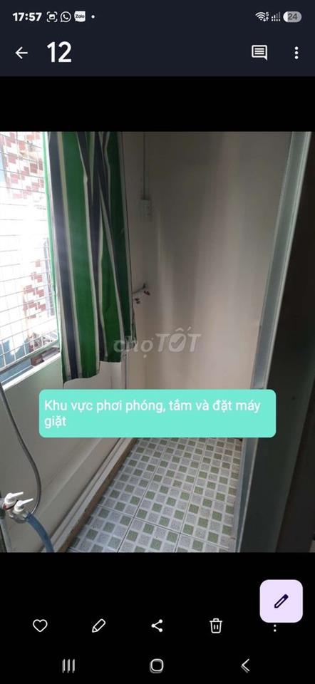 Cho thuê nhà nguyên căn 1 trệt, 1 lầu, 40m2.
2/15/30 Tăng Bạt Hổ, BT.