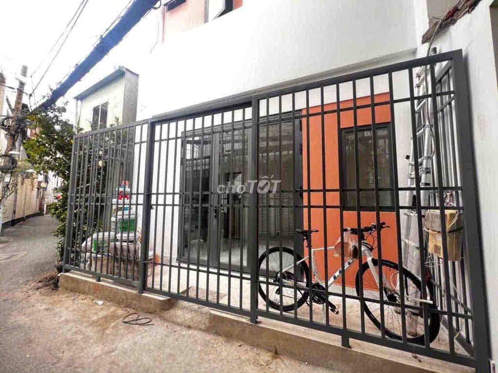 Cho thuê nhà ở và làm VP mặt hẻm cách Quang Trung 1 căn nhà