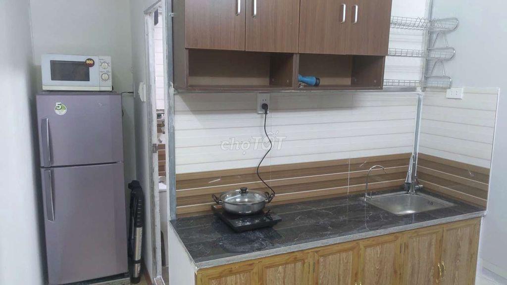 Nhà riêng hộ gia đình 1N1K1B 45m2 full nội thất