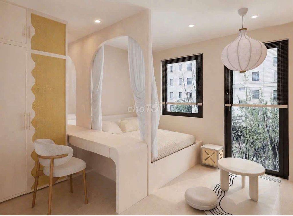 TÒA MỚI !!! STUDIO 25m2 OTO ĐỖ CỬA, THIẾT KẾ ĐẸP, BAN CÔNG THOÁNG SÁNG