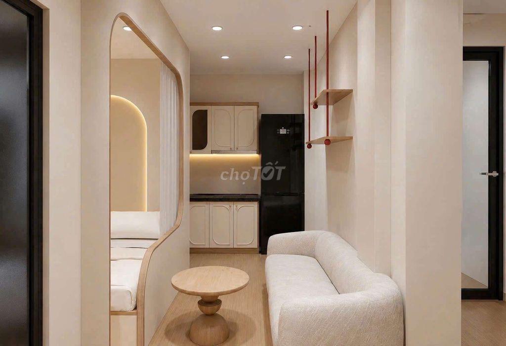 TÒA MỚI !!! STUDIO 25m2 OTO ĐỖ CỬA, THIẾT KẾ ĐẸP, BAN CÔNG THOÁNG SÁNG