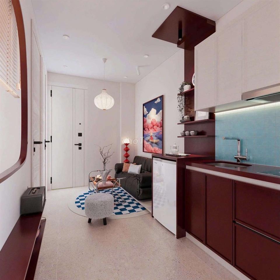 TÒA MỚI !!! STUDIO 25m2 OTO ĐỖ CỬA, THIẾT KẾ ĐẸP, BAN CÔNG THOÁNG SÁNG
