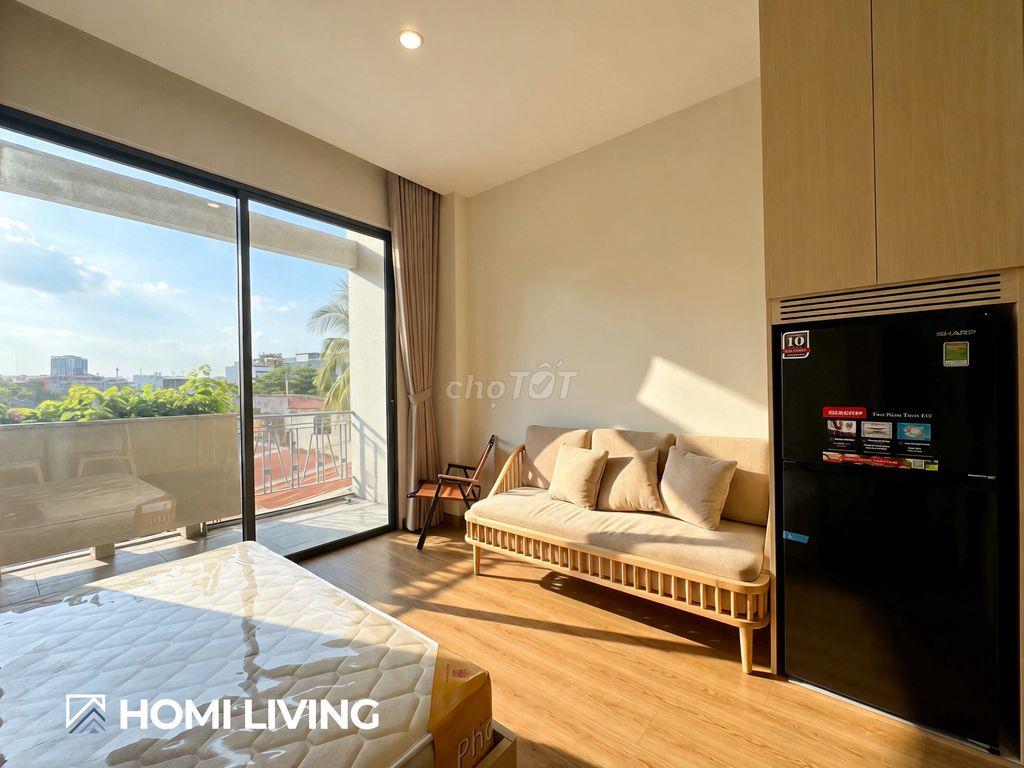 HOT !!! STUDIO 35M2, BAN CÔNG THOÁNG, OTO ĐỖ TẬN CỬA, MÁY GIẶT RIÊNG