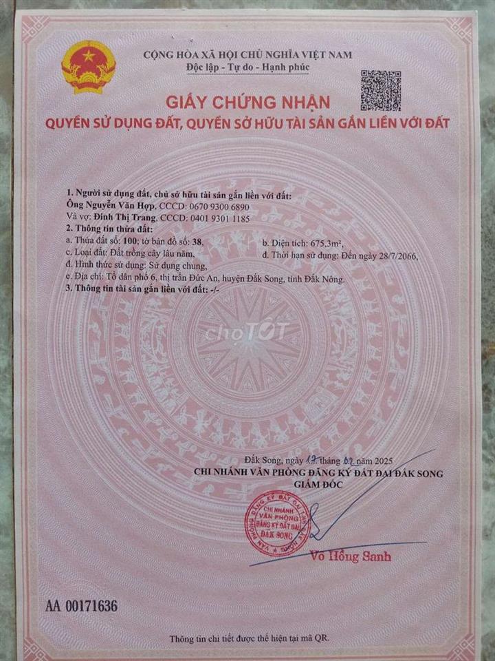 Đất thổ cư rẻ bèo