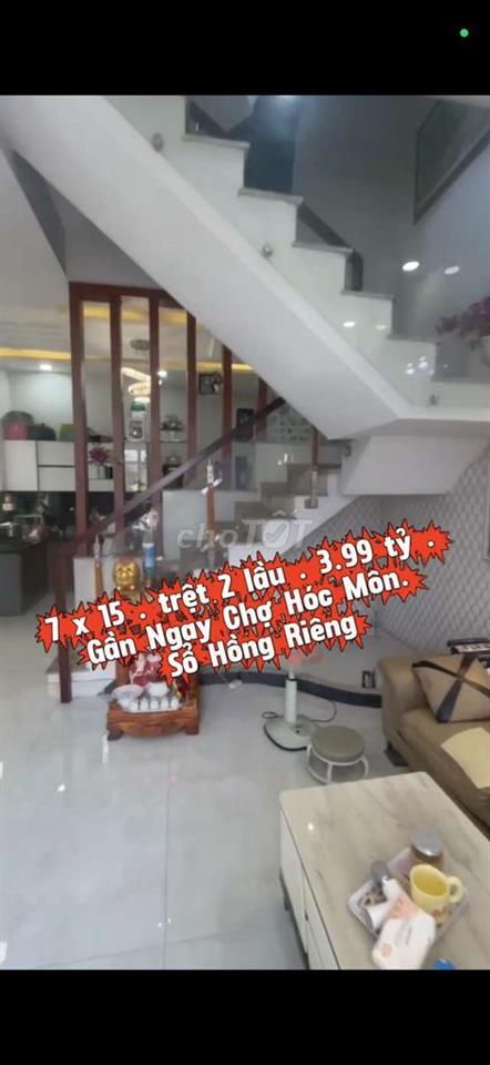 Nhà 3 Tầng - Ở Ngay - Còn Chính Chủ 7mx15m . Ngộp bán giá tốt