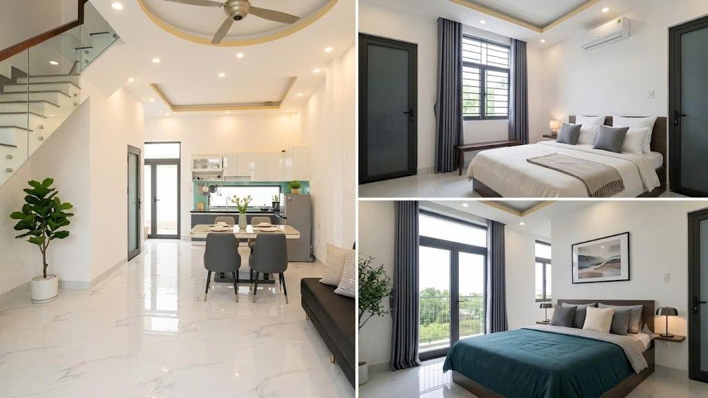 Nhà phố 4 tầng La Vida Vũng Tàu chỉ 7 tỷ, nội thất cơ bản dọn vào ở ngay