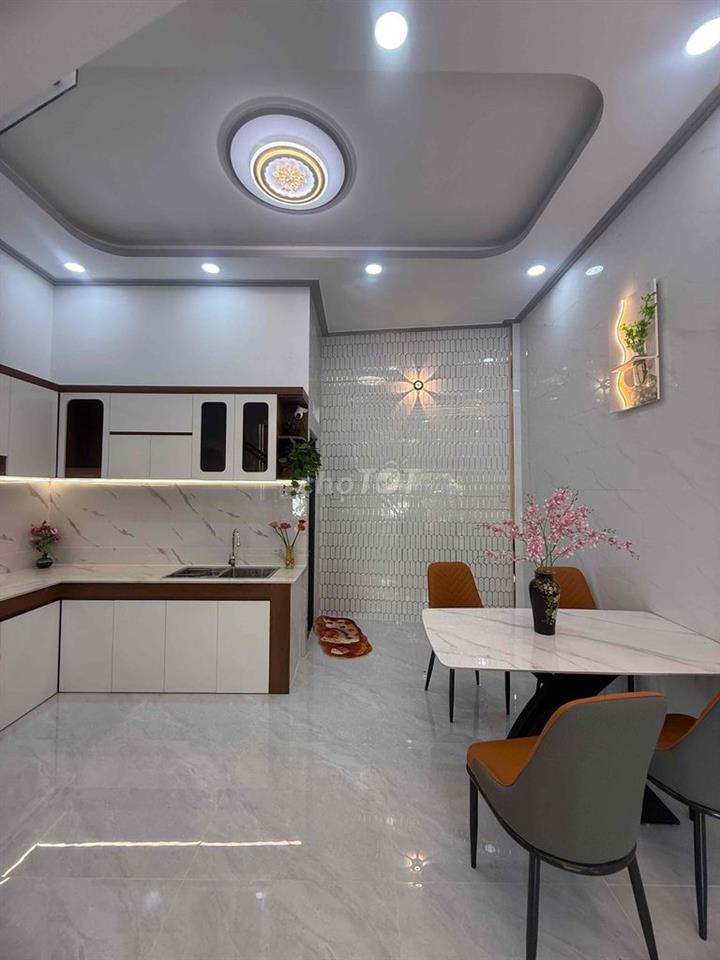 An Dương Vương nhà đẹp 3  tầng  hẻm 8m full nội thất