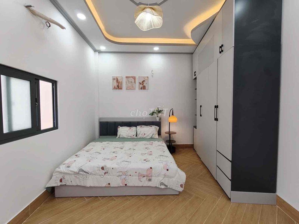 An Dương Vương nhà đẹp 3  tầng  hẻm 8m full nội thất