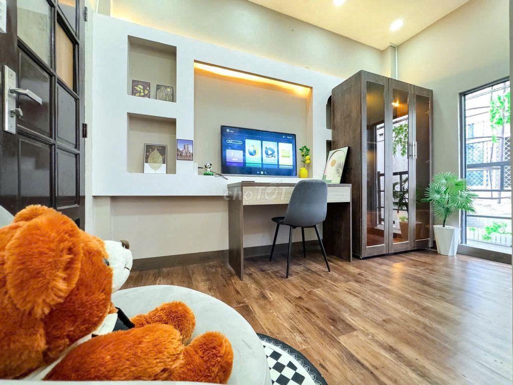 1PN - TÁCH BẾP - BAN CÔNG - FULL NỘI THẤT CÁCH UTH 500m