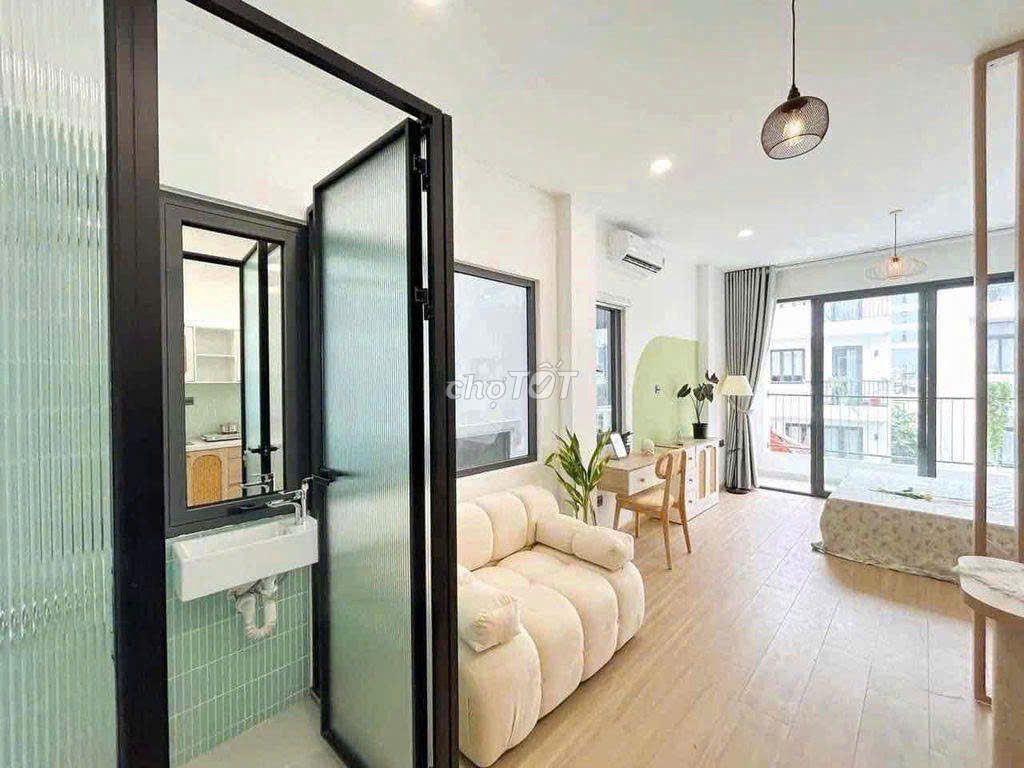CĂN HỘ DỊCH VỤ 1 PHÒNG NGỦ FULL NỘI THẤT NGAY NGÃ TƯ HÀNG XANH