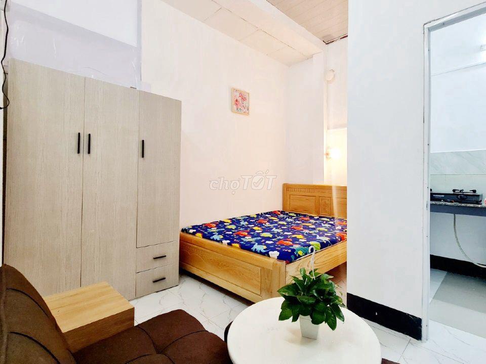 Nhà thuê đẹp xinh 27m2 hẻm Nguyễn Hữu Cảnh, Phường Thạnh Mỹ Tây