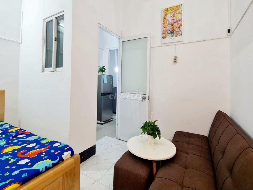 Nhà thuê đẹp xinh 27m2 hẻm Nguyễn Hữu Cảnh, Phường Thạnh Mỹ Tây