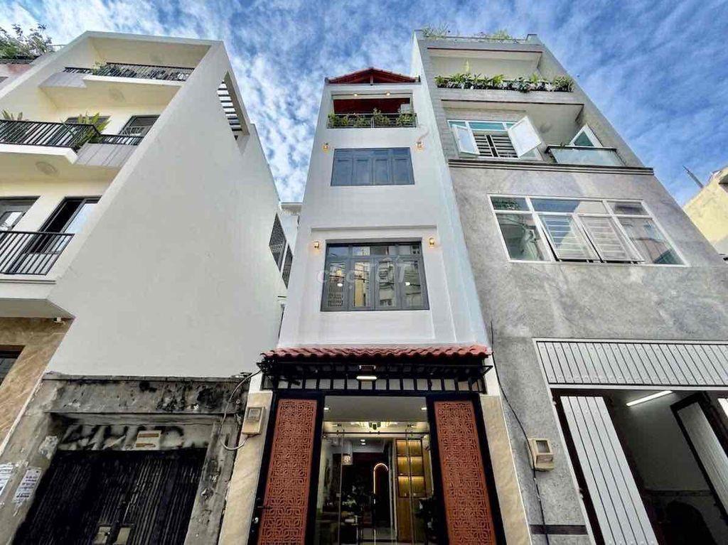 BÁN NHÀ ĐẸP SIÊU PHẨM LUNG LiNH - 4 TẦNG ĐÚT TRỆT