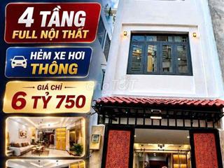 BÁN NHÀ ĐẸP SIÊU PHẨM LUNG LiNH - 4 TẦNG ĐÚT TRỆT