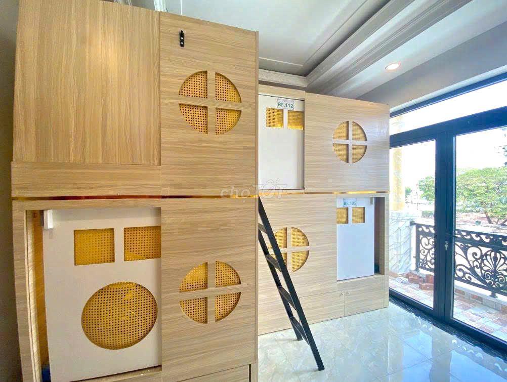 PHÒNG KTX, SLEEPBOX CAO CẤP - sát ĐH Kiến trúc, SP Kỹ thuật, Ngân hàng