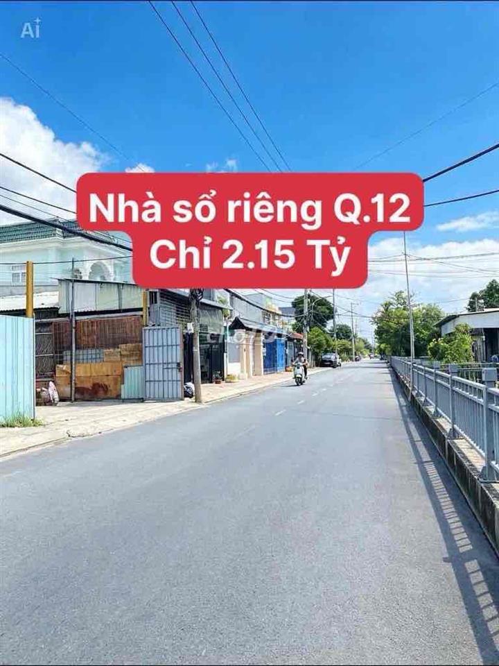 CHÍNH CHỦ  bán nhà cấp 4, giá như bán đất 1/tx33, quận 12