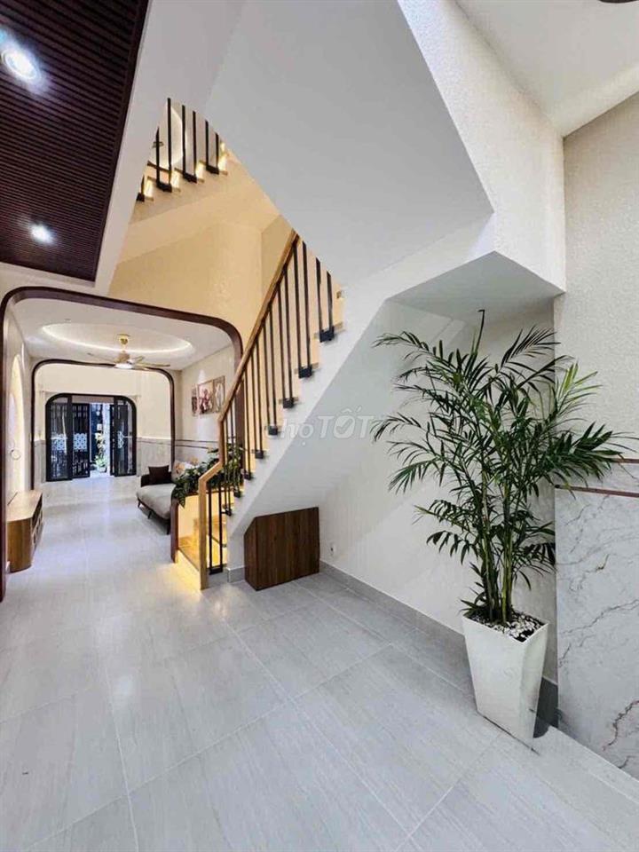 BÁN NHÀ CHÂN DÀI 20m CƯ XÁ PHÚ LÂM A QUẬN 6 76M2 NHỈNH 7TỶ
