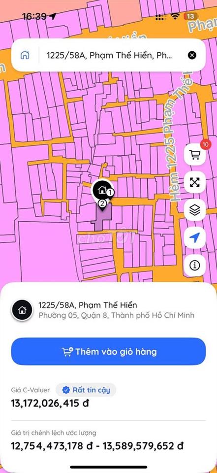 Bán nhà 4 tầng tuyệt đẹp tại hẻm 1225 Phạm Thế Hiển, Phường 5, Quận 8