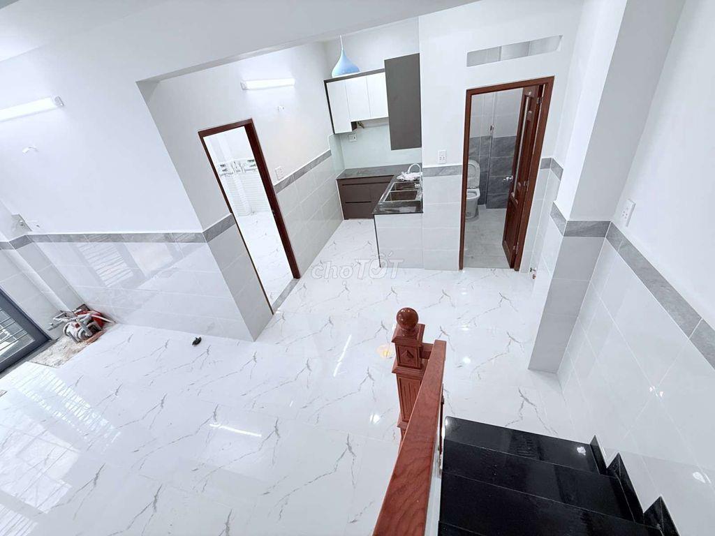 HẺM NHỰA 6M – XE HƠI THÔNG – 3 TẦNG – 4PN – NHÀ MỚI Ở NGAY