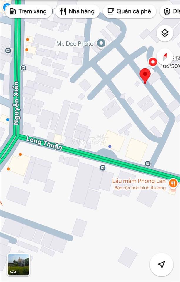 BÁN ĐẤT DÂN CƯ HIỆN HỮU NGAY NGÃ 3 ĐƯỜNG LONG THUẬN QUẬN 9.