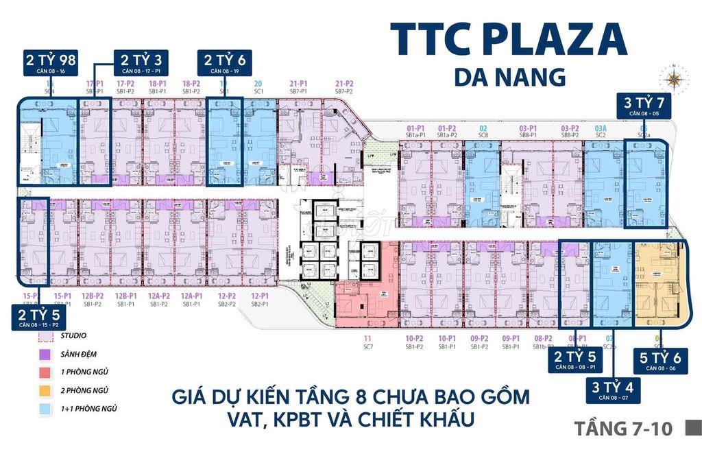 căn hộ cư trú đẳng cấp TTC đà nẵng