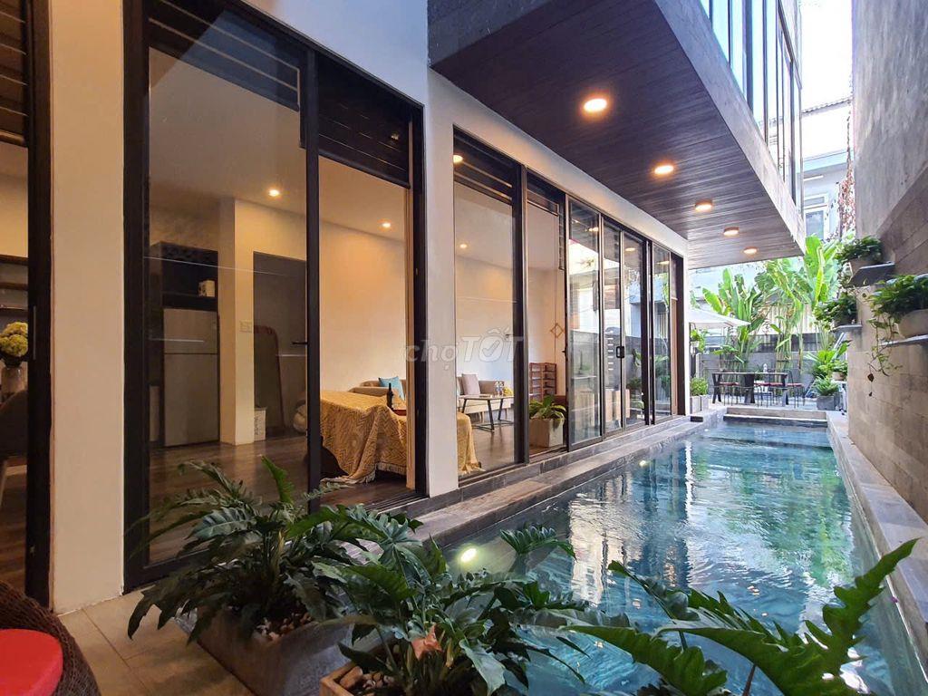 Cho thuê căn hộ, Trung tâm Cầu Rồng, 90m2, cách biển Mỹ Khê 5p đi bộ