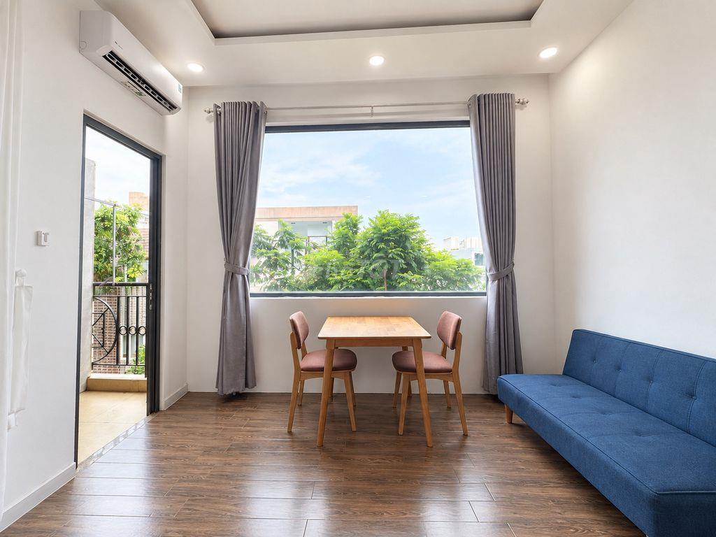 CĂN HỘ 1 PHÒNG NGỦ - GIÁ 9.500.000 VNĐ/THÁNG - CỬA SỔ LỚN , THOÁNG MÁT