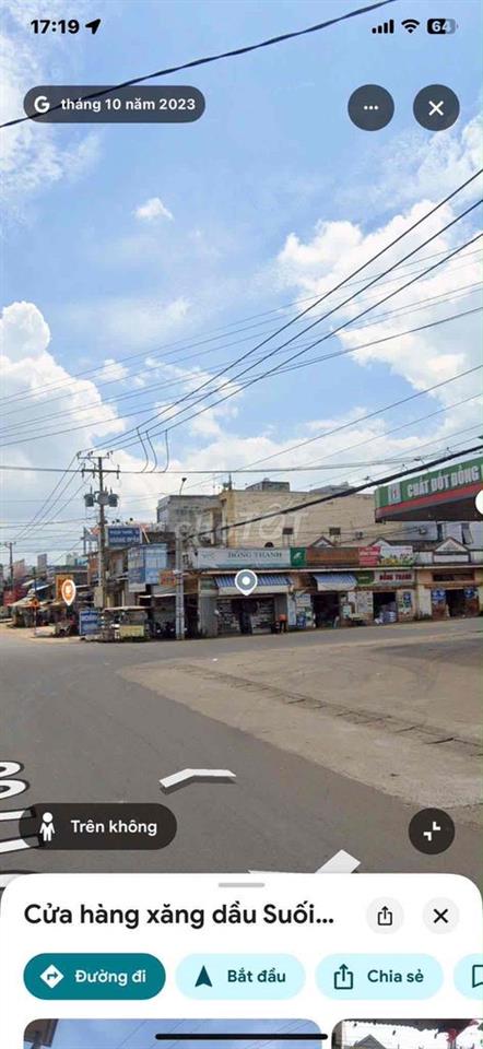 bán nhà mặt tiền xuân bắc đồng nai , cây xăng suối nho đi vào