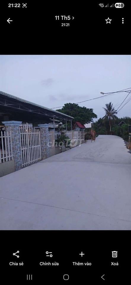 Đất mặt tiền xã Thạnh Lợi Bến Lức Long An
