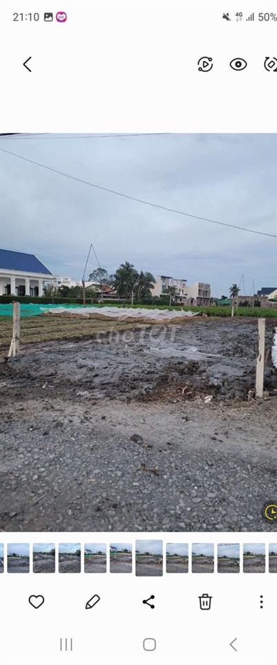 Bán đất thổ cư 138 m2, Sổ hồng riêng cập KDC Long Hòa 9.9 tr/1m2