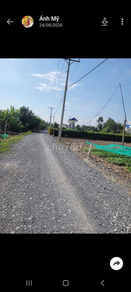 Bán đất thổ cư 138 m2, Sổ hồng riêng cập KDC Long Hòa 9.9 tr/1m2