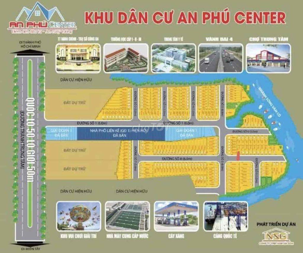Chính chủ đứng tên trên sổ Ấp Nhà Thờ, Tân Lân, Cần đước