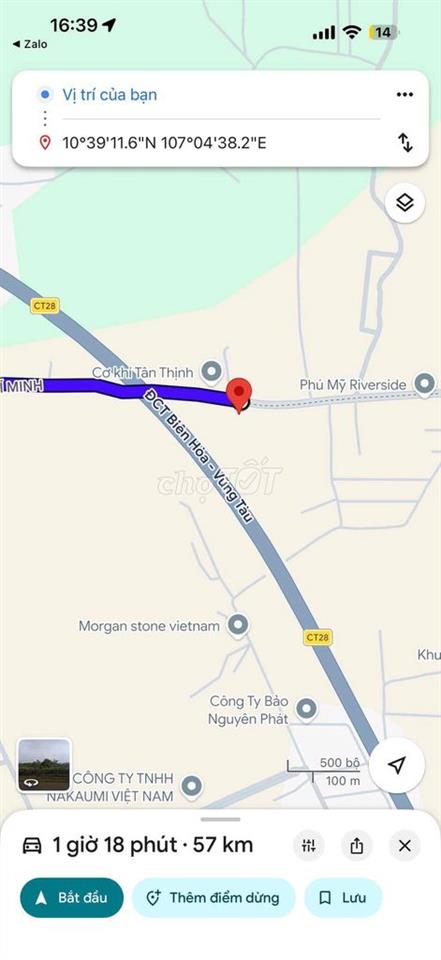 CHÍNH CHỦ BÁN 2 SÀO ĐẤT CÁCH SÂN BAY LONG THÀNH 17KM