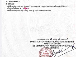 Bán lô đất Xã Tuy Phước Tây, Tỉnh Gia Lai (Bình Định cũ)