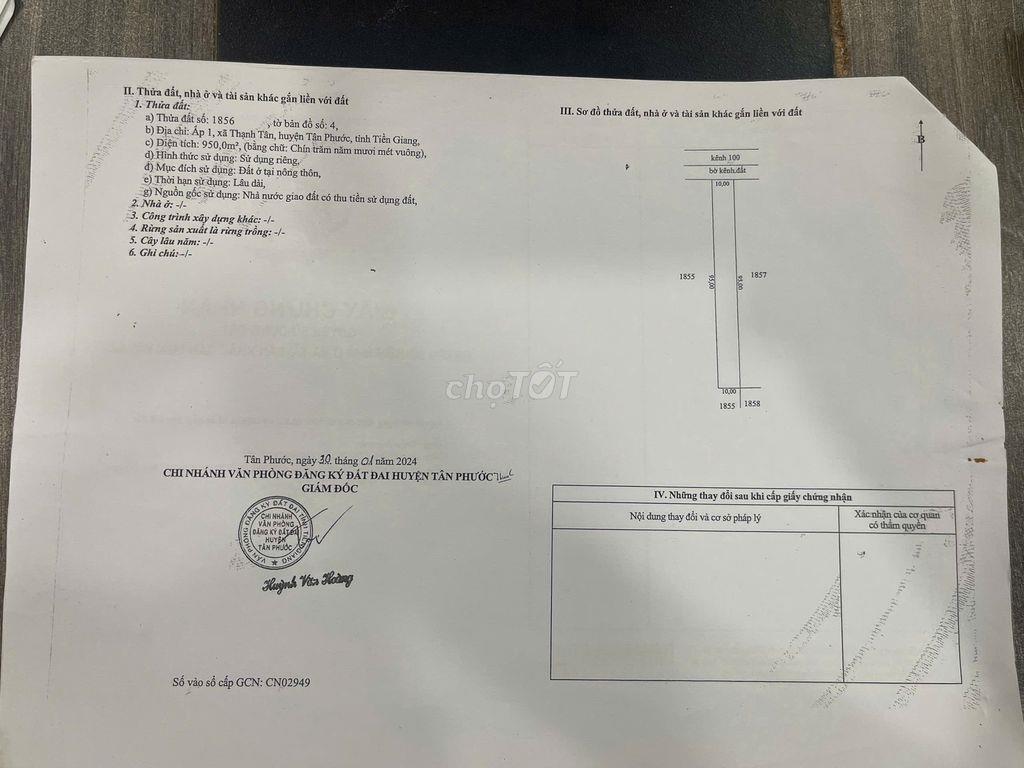 THỬA ĐẤT 41.119M2 SẲN 15.200M2 ĐẤT THỔ  MẶT TIỀN NHỰA HL 41 DÀI 180M