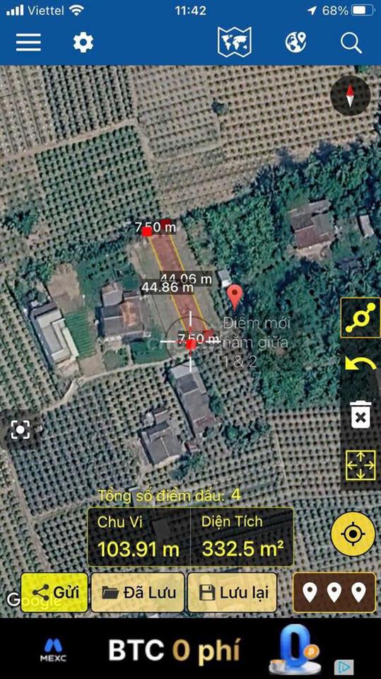 cần bán gấp 331,2m vuông đất
