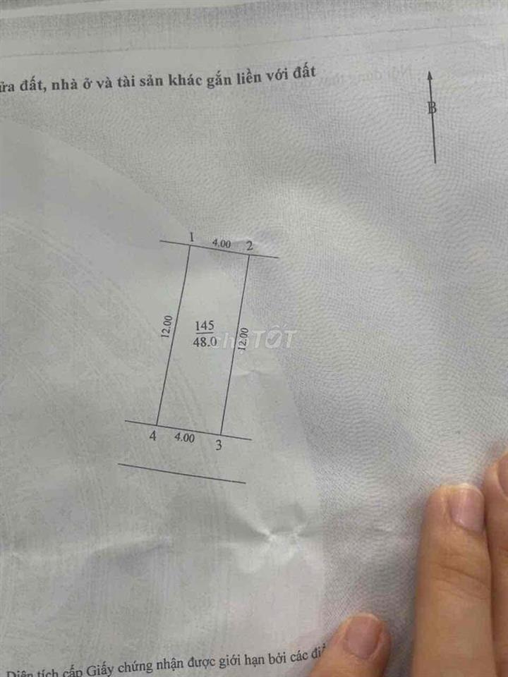 Hơn 3 Tỷ sở hữu 48m2 đất đẹp đường ô tô tại Vân Nội. cạnh QL23B