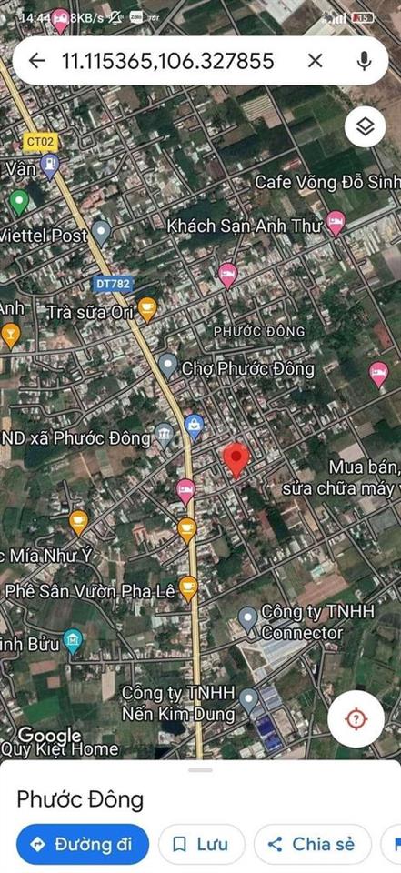 Cho thuê nhà nguyên căn 342m2 cạnh khu công nghiệp phước đông